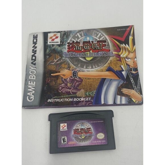 Yu-Gi-Oh The Eternal Duelist Solo with Manual for Game Boy Advance - Picture 1 of 2